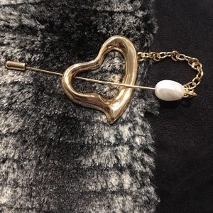 VTG Heart Stickpin